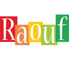 Raouf colors logo