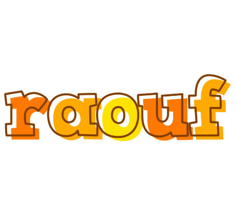 Raouf desert logo