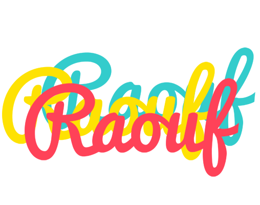 Raouf disco logo