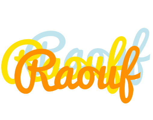 Raouf energy logo