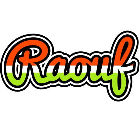 Raouf exotic logo