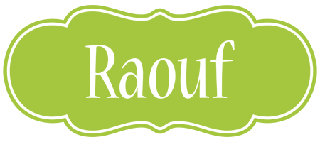 Raouf family logo