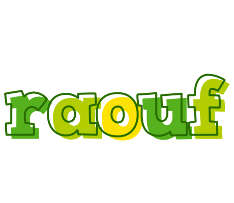 Raouf juice logo