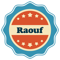 Raouf labels logo