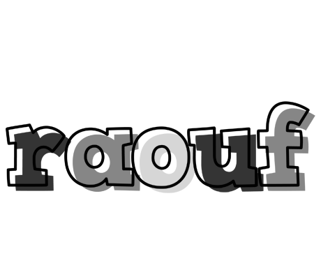Raouf night logo