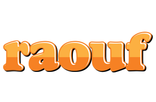 Raouf orange logo