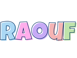 Raouf pastel logo