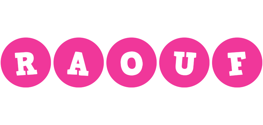 Raouf poker logo