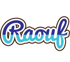 Raouf raining logo