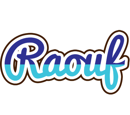 Raouf raining logo