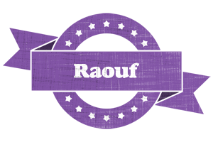 Raouf royal logo