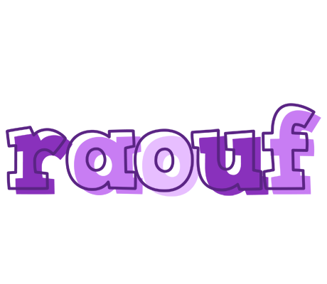 Raouf sensual logo