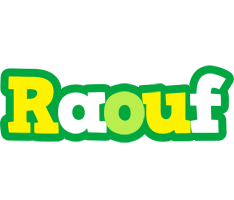 Raouf soccer logo