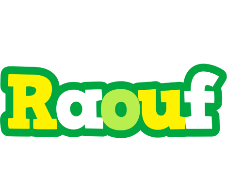 Raouf soccer logo