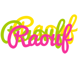 Raouf sweets logo