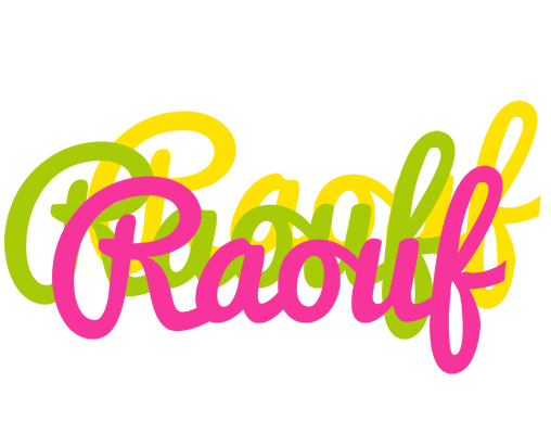 Raouf sweets logo