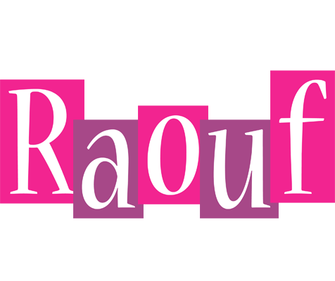 Raouf whine logo