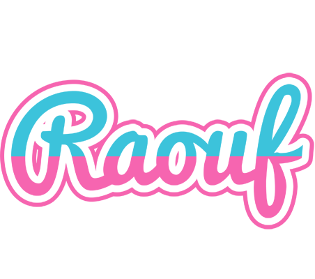 Raouf woman logo