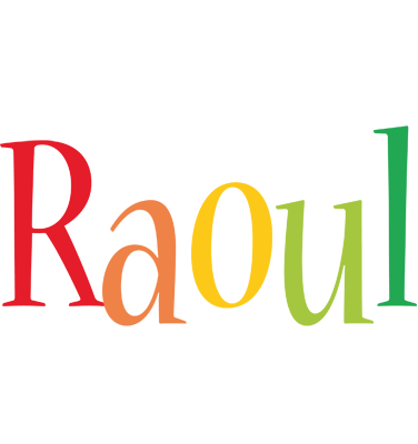 Raoul birthday logo