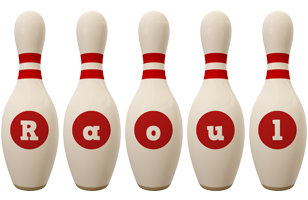 Raoul bowling-pin logo