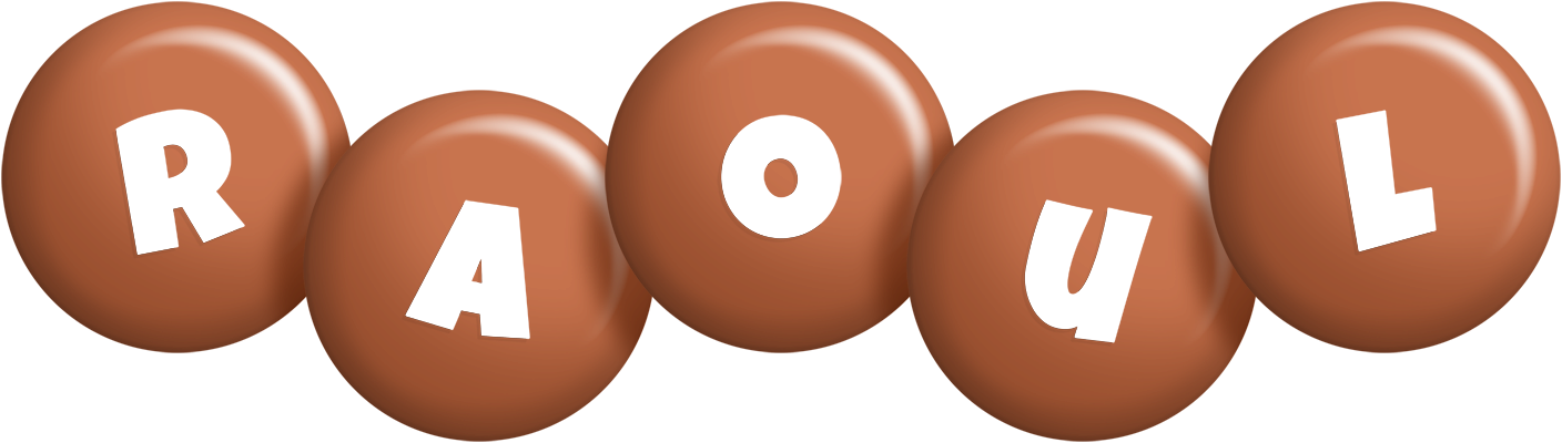 Raoul candy-brown logo