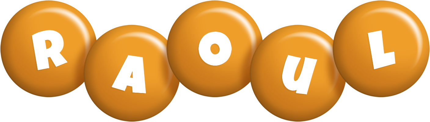 Raoul candy-orange logo