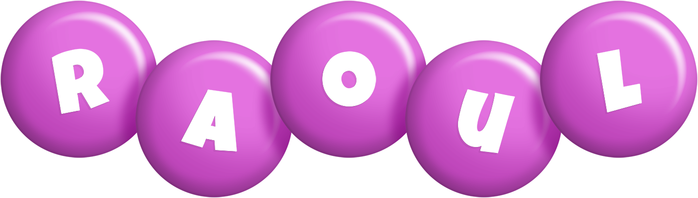 Raoul candy-purple logo