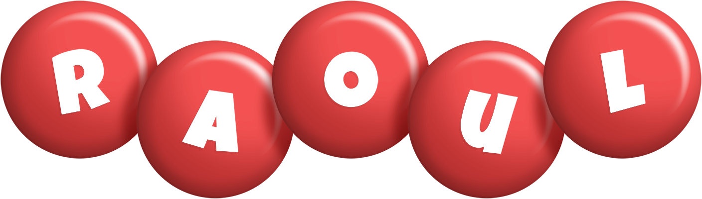 Raoul candy-red logo