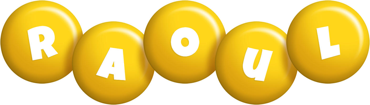 Raoul candy-yellow logo