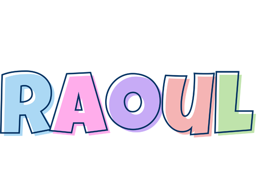 Raoul pastel logo