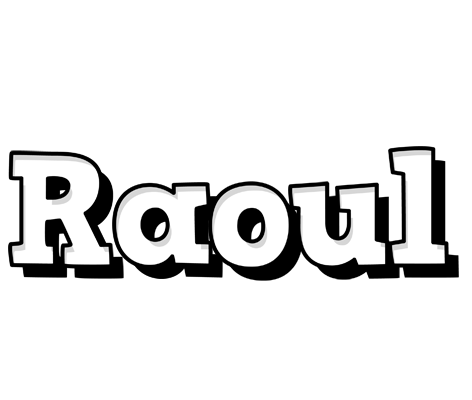 Raoul snowing logo