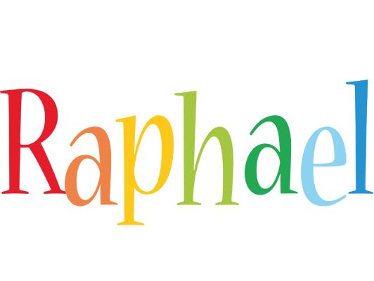 Raphael birthday logo