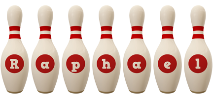 Raphael bowling-pin logo