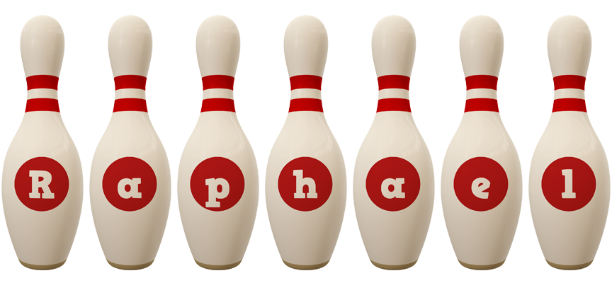 Raphael bowling-pin logo