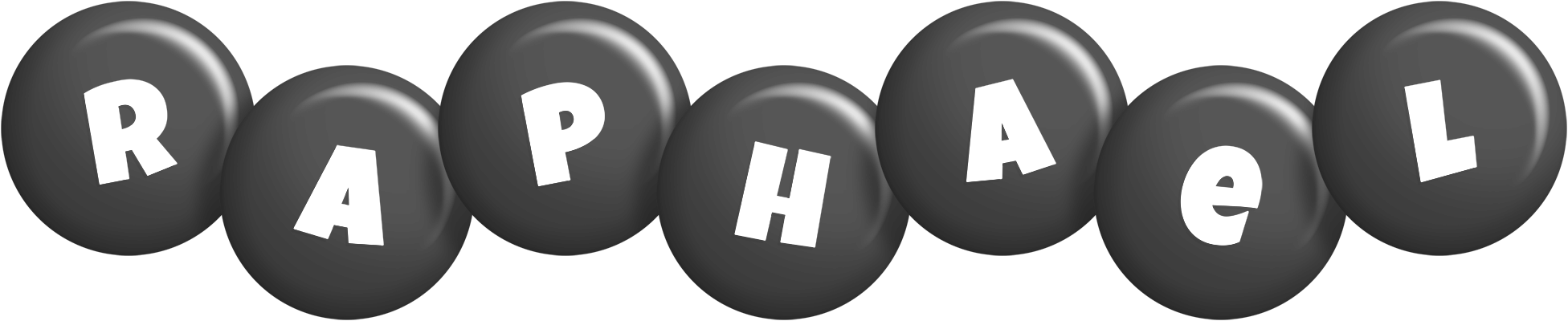 Raphael candy-black logo