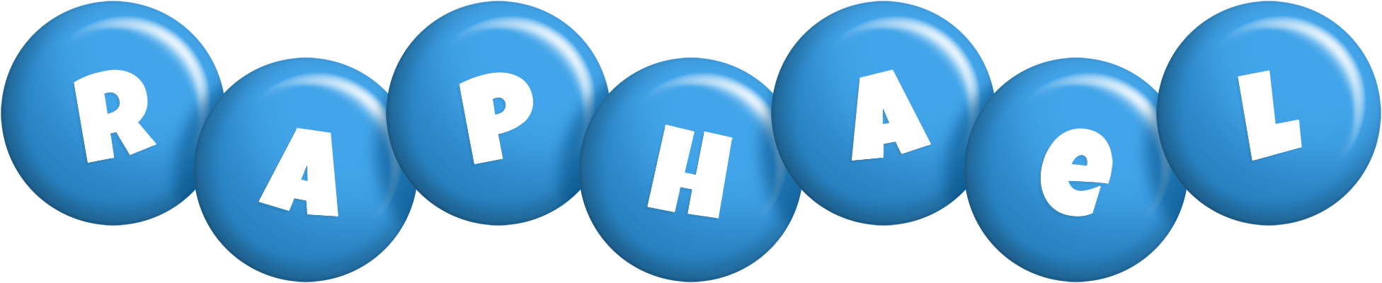 Raphael candy-blue logo