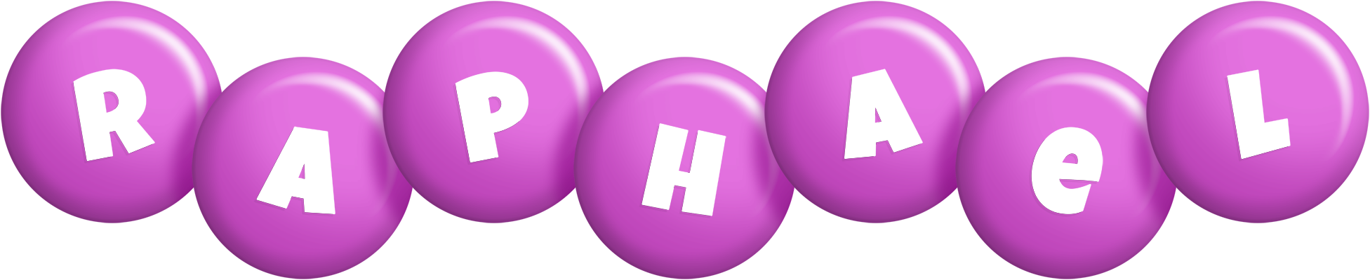 Raphael candy-purple logo