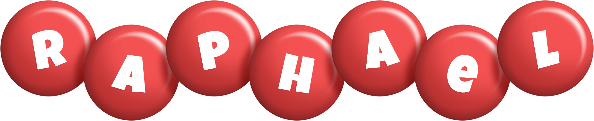 Raphael candy-red logo