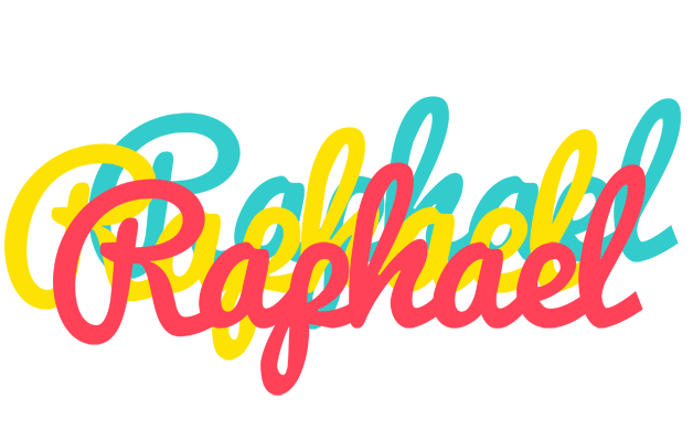 Raphael disco logo
