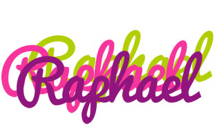 Raphael flowers logo