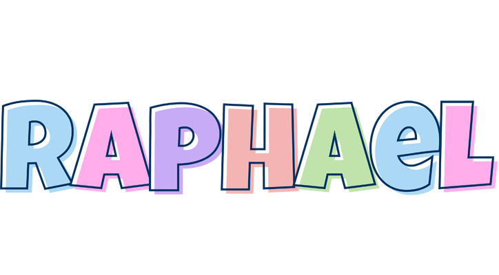 Raphael pastel logo