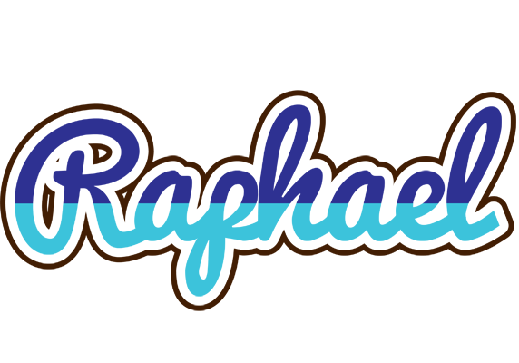 Raphael raining logo