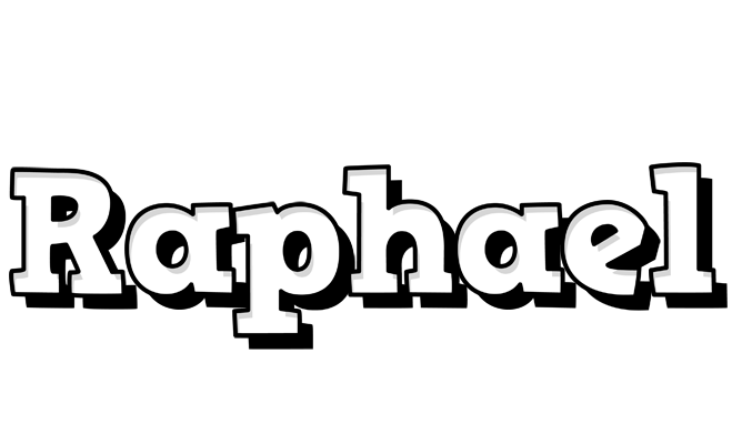 Raphael snowing logo