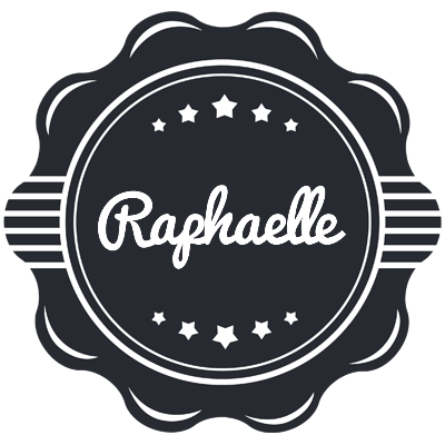 Raphaelle badge logo
