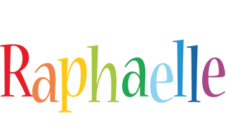 Raphaelle birthday logo