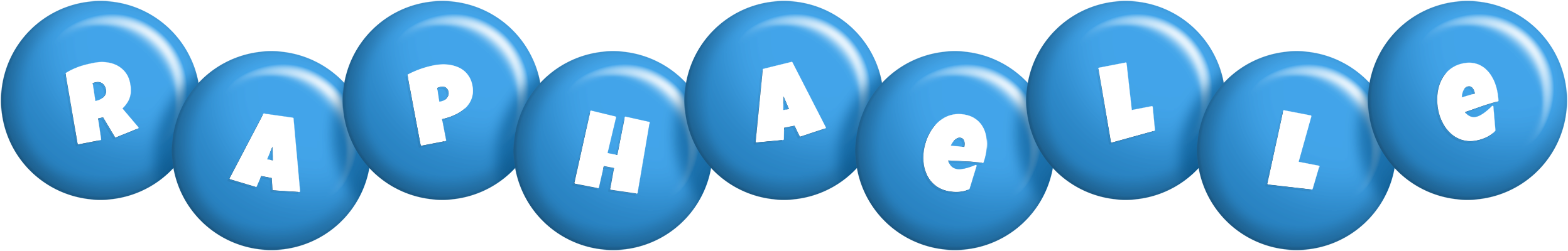 Raphaelle candy-blue logo