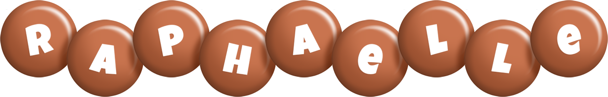 Raphaelle candy-brown logo