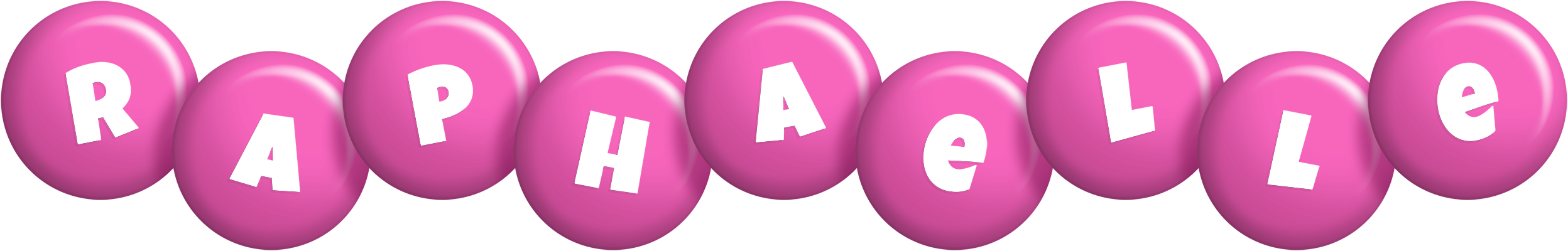 Raphaelle candy-pink logo