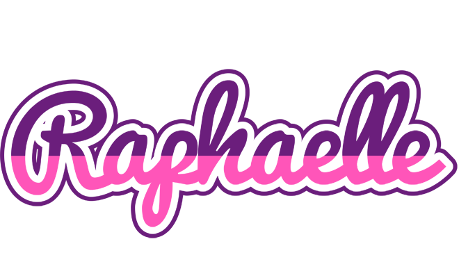 Raphaelle cheerful logo