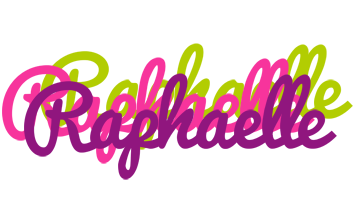 Raphaelle flowers logo